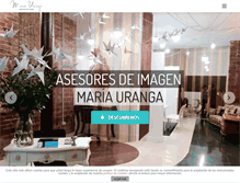 Tablet Screenshot of mariauranga.com